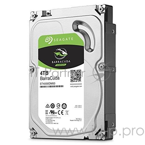 Жесткий диск 4TB Seagate BarraCuda (ST4000DM004) {Serial ATA III, 5400 rpm, 256mb buffer}
