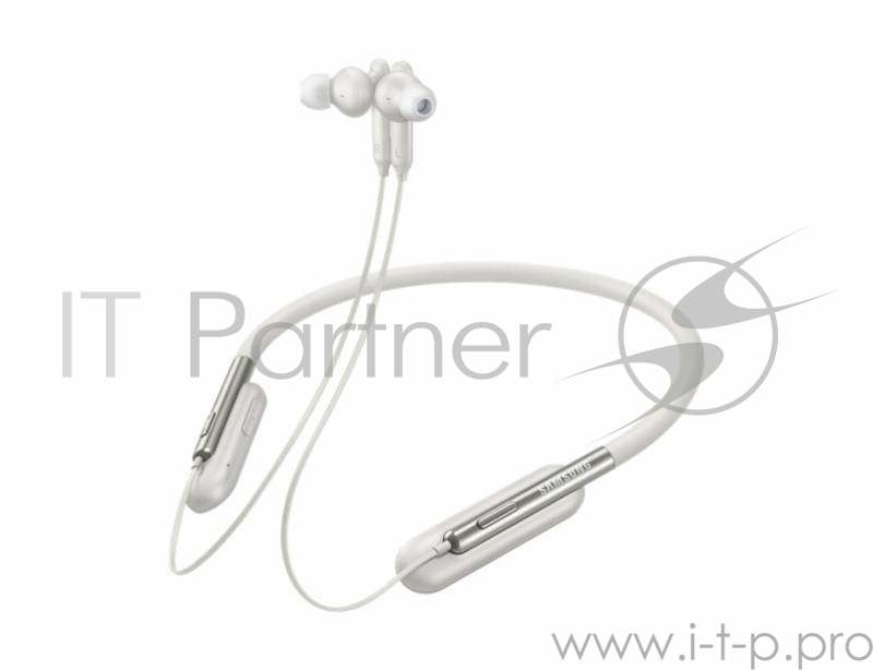Гарнитура вкладыши Samsung U Flex слоновая кость беспроводные bluetooth (нашейный держатель)