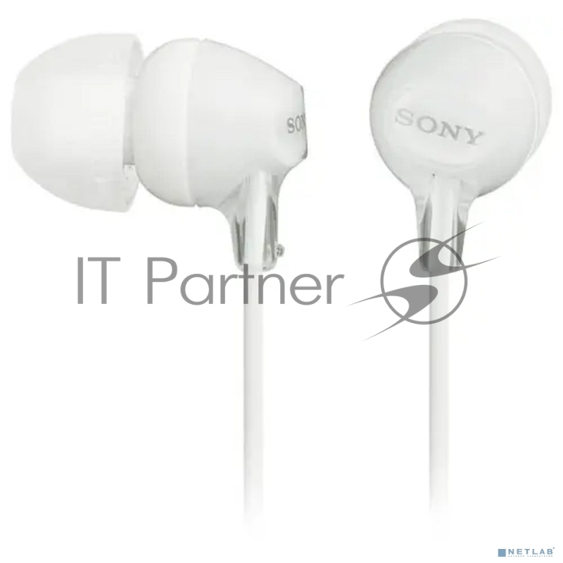 Наушники Sony MDR-EX15APW Новые базовые наушники-гарнитура внутриканального типа, белого цвета.