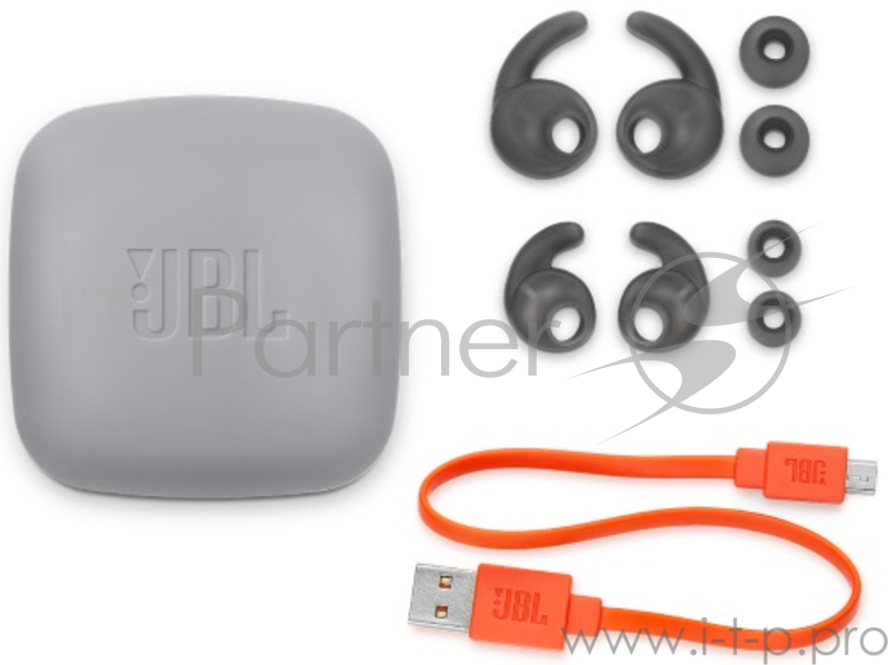 Наушники-гарнитура JBL Reflect Mini BT (вкладыши), черный