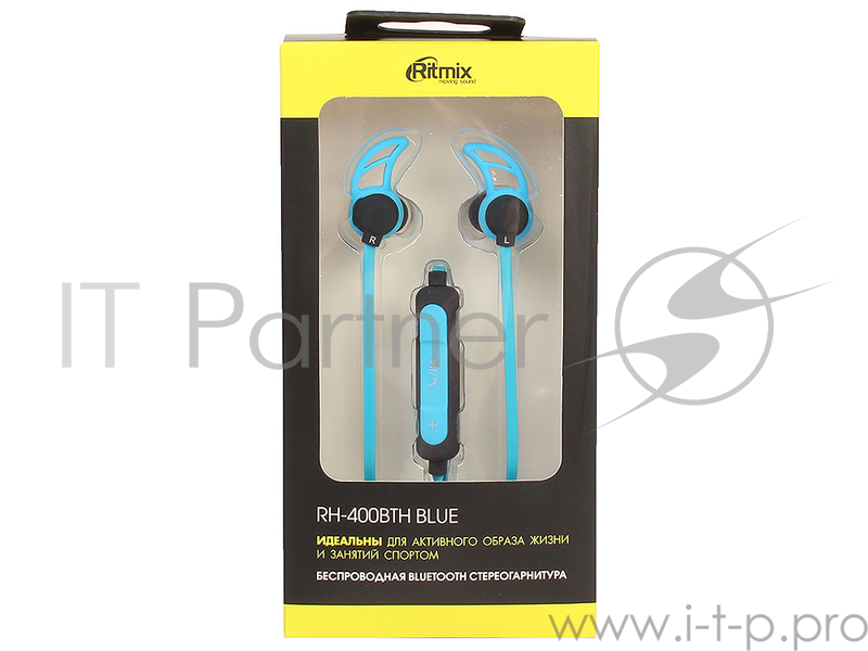 Гарнитура Ritmix RH-400BTH Blue