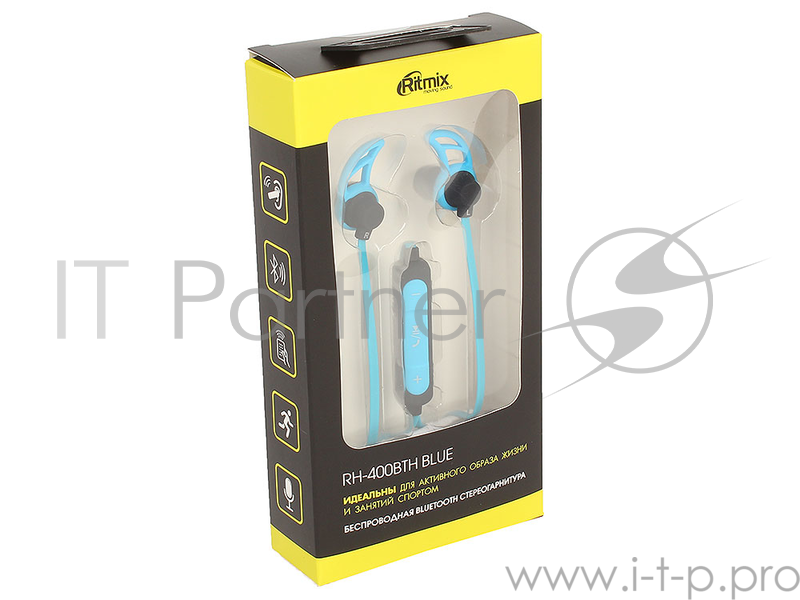 Гарнитура Ritmix RH-400BTH Blue