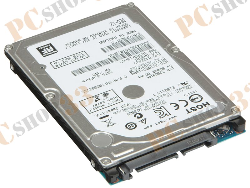 Жесткий диск 1Tb Hitachi Travelstar 7K1000 (HTS721010A9E630) {Serial ATA III, 7200 rpm, 32Mb buffer,2.5} 0J22423