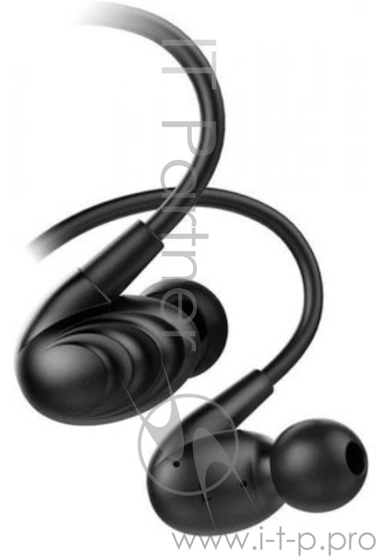 Наушники FIIO F9 Black наушники с микрофоном вставные (затычки) арматурные+динамические чувствительность 106 дБ импеданс 28 Ом разъем mini jack 3.5 mm