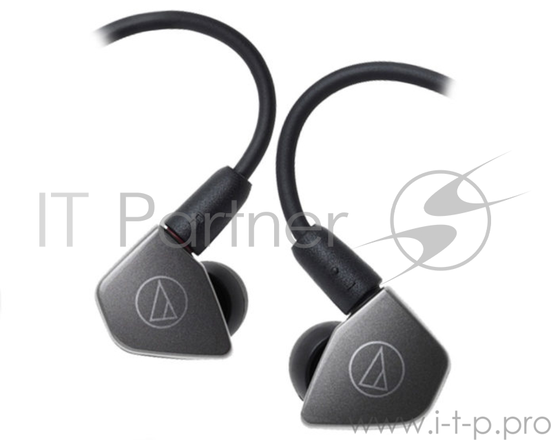 Наушники AUDIO-TECHNICA ATH-LS70IS наушники с микрофоном вставные (затычки) количество драйверов: 2 чувствительность 104 дБ/мВт вес 6.5 г разъем mini jack 3.5 mm