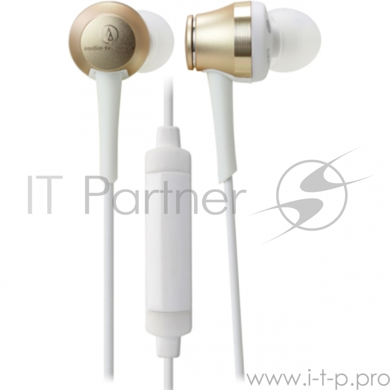 Наушники AUDIO-TECHNICA ATH-CKR70ISCG вставные (затычки) чувствительность 108 дБ/мВт импеданс 19 Ом вес 8 г разъем mini jack 3.5 mm