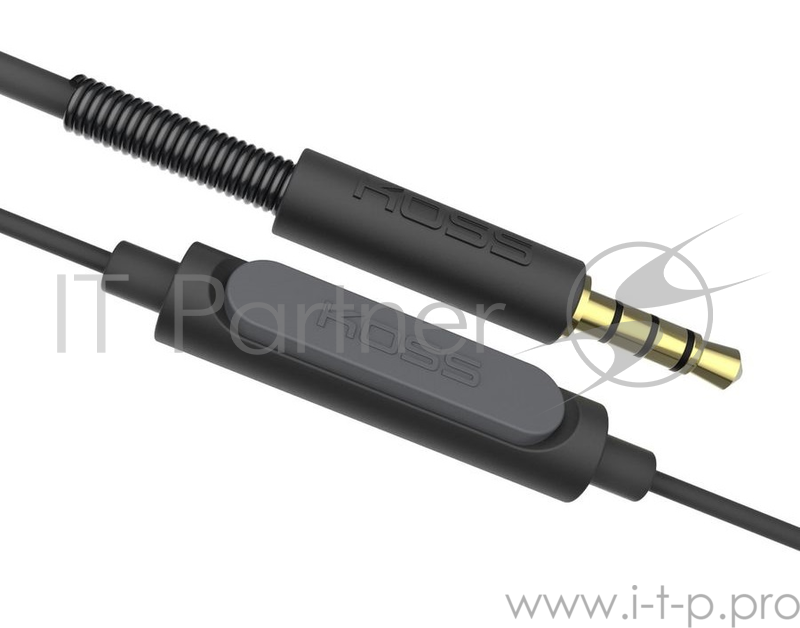 Наушники KOSS KPH30iK наушники с микрофоном накладные чувствительность 101 дБ/мВт импеданс 60 Ом разъем mini jack 3.5 mm