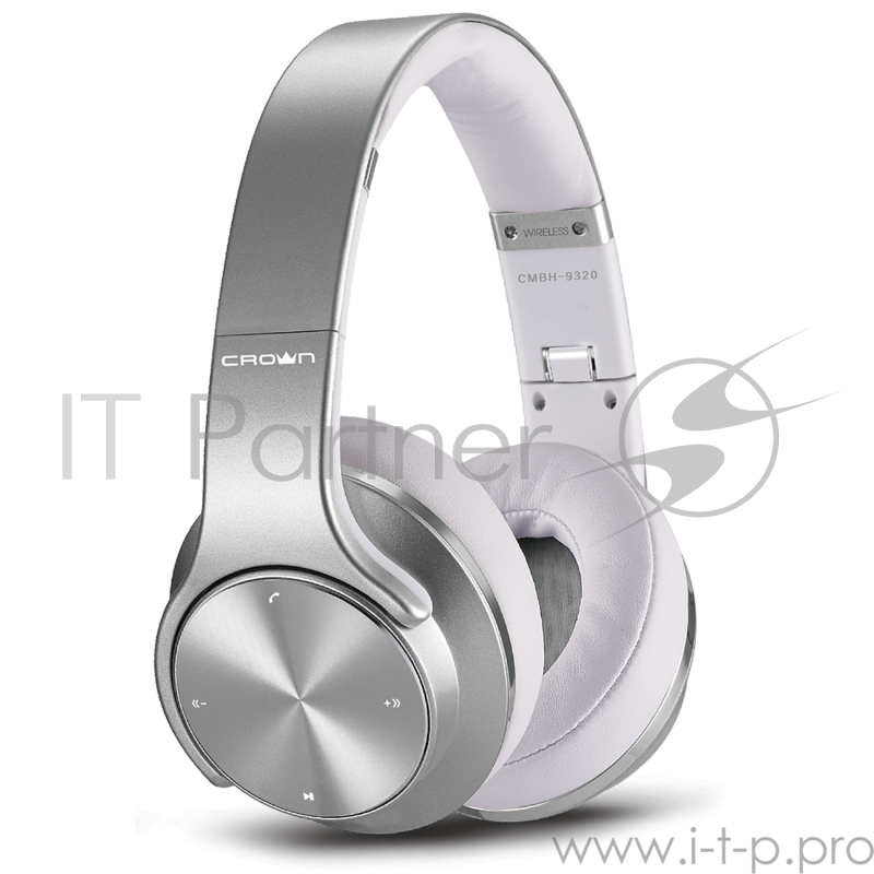 Гарнитура CROWN CMBH-9320 Silver (гарнитура с функцией колонок)