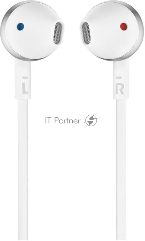 Наушники JBL Гарнитура T205 , 16 Om , 98 dB , светлый хром