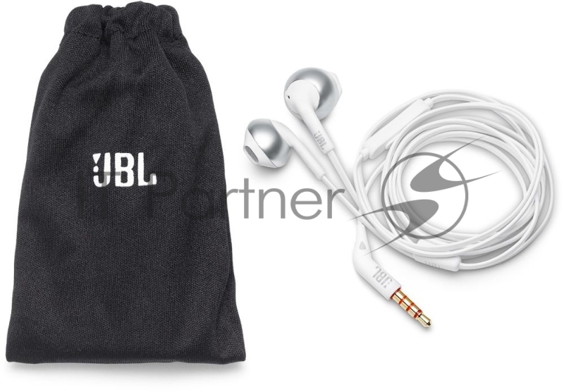 Наушники JBL Гарнитура T205 , 16 Om , 98 dB , светлый хром