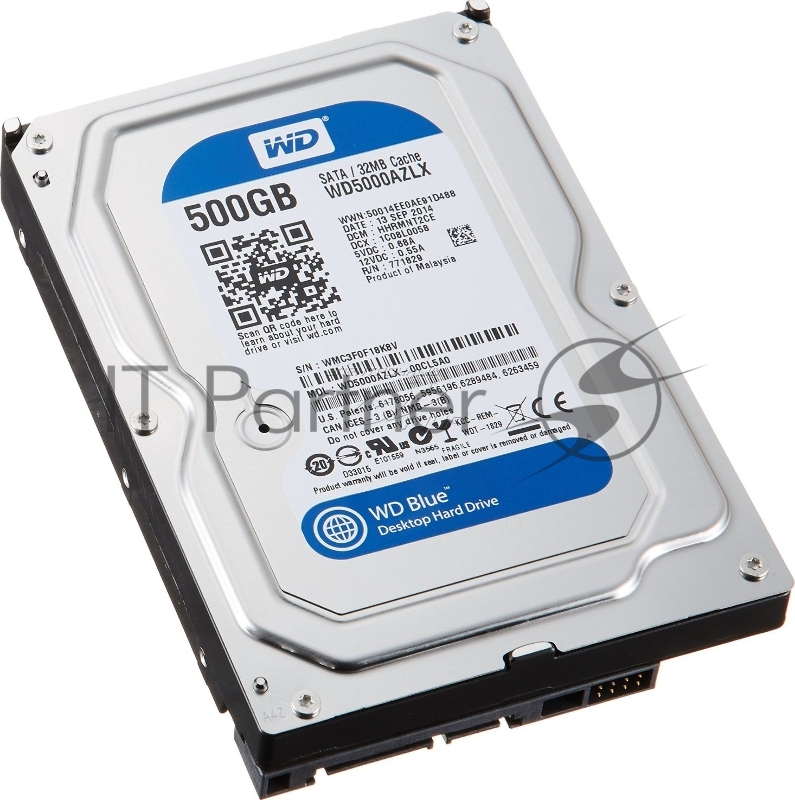 Жесткий диск WD Original SATA-III 500Gb WD5000AZLX Blue (7200rpm) 32Mb 3.5