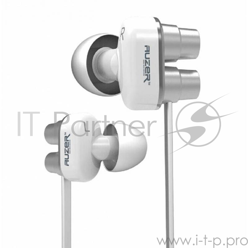 Наушники двудрайверные AUZER AE-1D White
