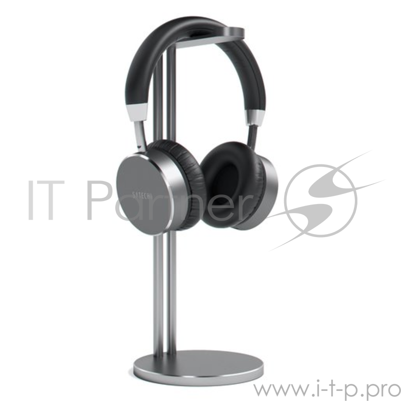 Подставка Satechi Slim Aluminum Universal Headphone Stand для накладных наушников. Материал алюминий. Цвет серый космос.
