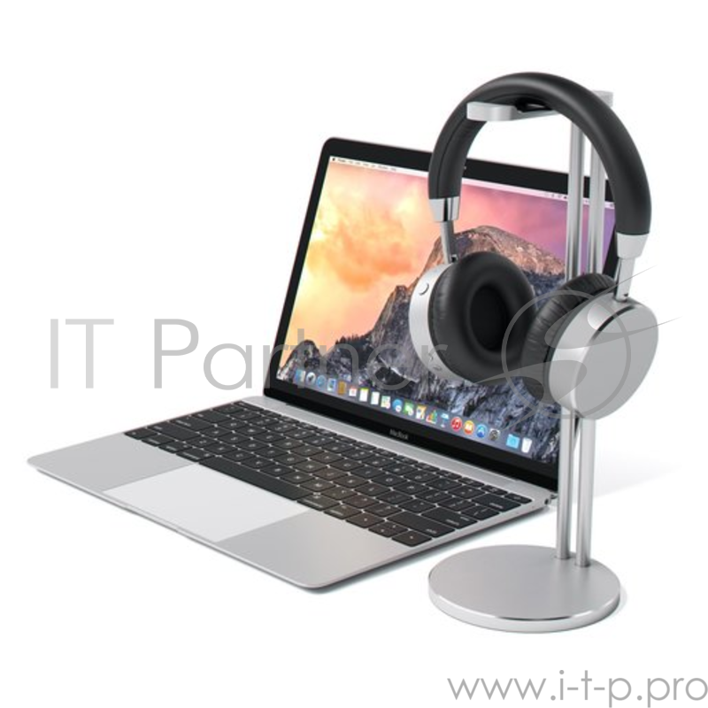 Подставка Satechi Slim Aluminum Universal Headphone Stand для накладных наушников. Материал алюминий. Цвет серебряный.