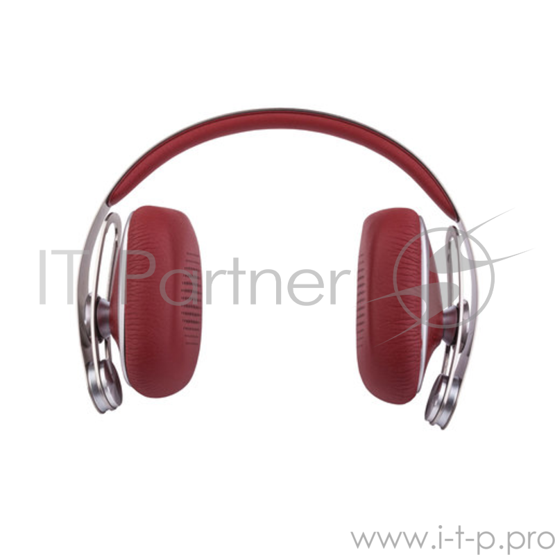Накладные проводные наушники Moshi Avanti. Цвет красный.