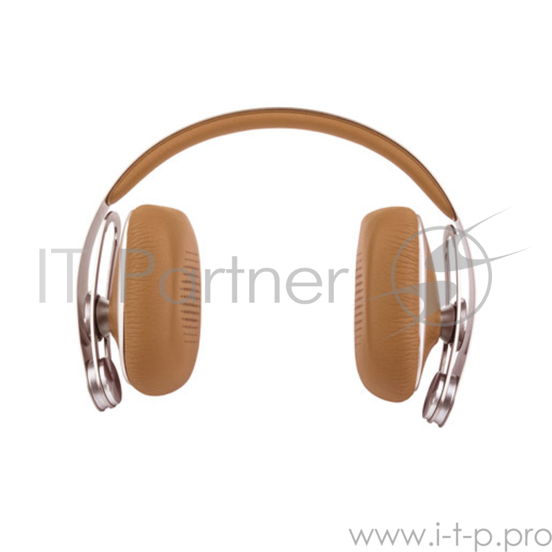 Накладные проводные наушники Moshi Avanti. Цвет бежевый.