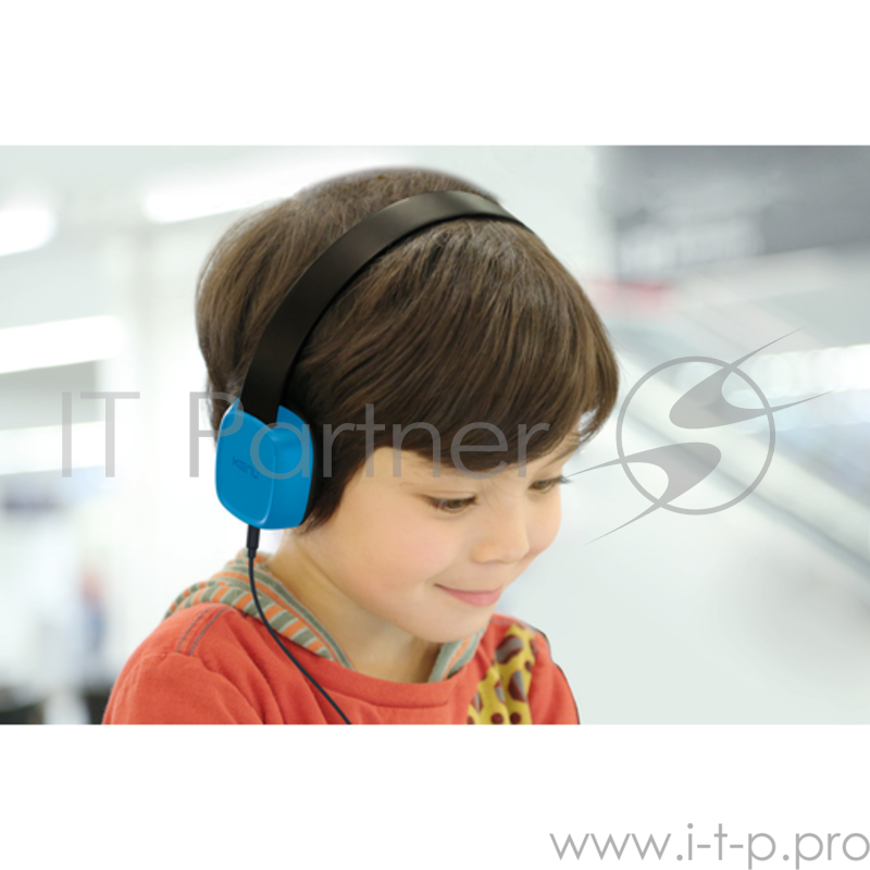 Наушники накладные Kenu Groovies для детей. Цвет: синий.