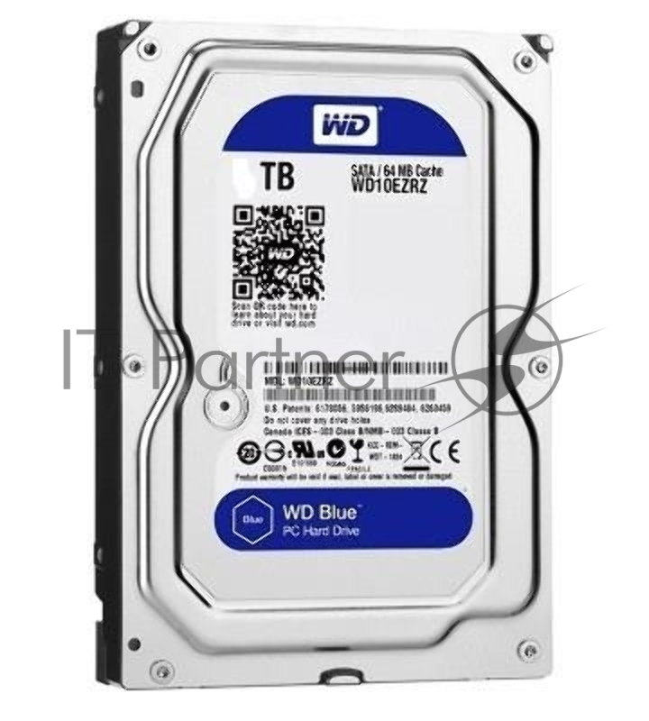 Жесткий диск WD Original SATA-III 3Tb WD30EZRZ Blue (5400rpm) 64Mb 3.5