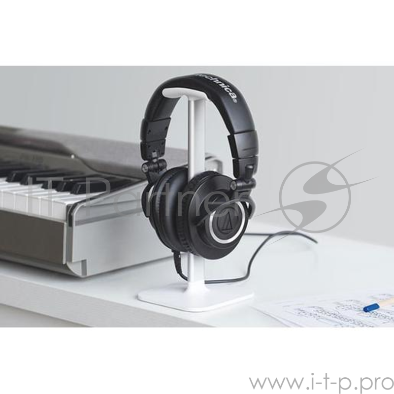 Подставка для наушников Bluelounge Posto. Материал: алюминий. Цвет: белый.