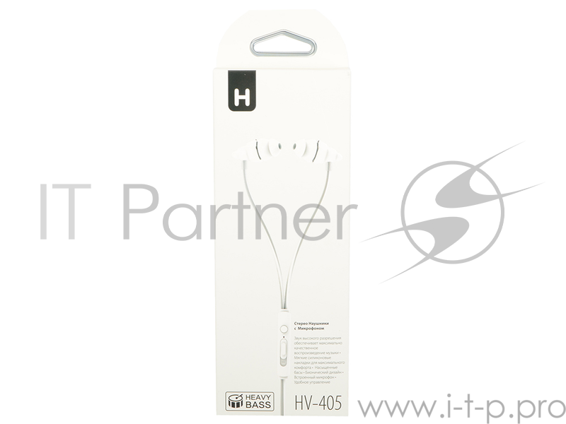 Наушники HARPER HV-405 white