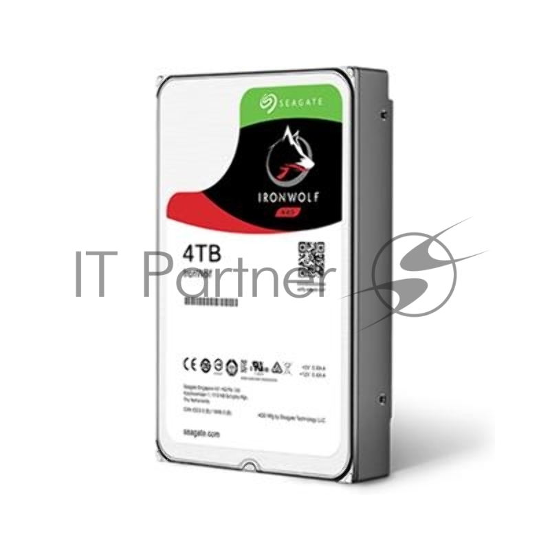 Жесткий диск 4TB Seagate Ironwolf (ST4000VN008) {SATA 6.0Gb/s, 5900 rpm, 64mb buffer, 3.5