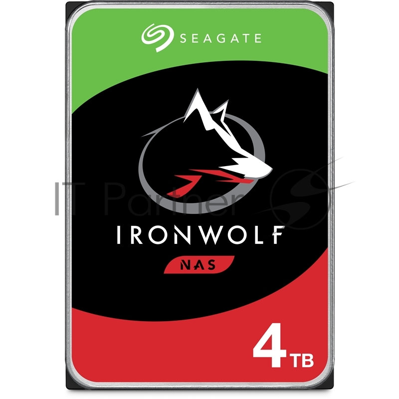 Жесткий диск 4TB Seagate Ironwolf (ST4000VN008) {SATA 6.0Gb/s, 5900 rpm, 64mb buffer, 3.5