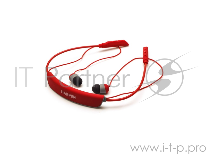Наушники HARPER HB-309 red