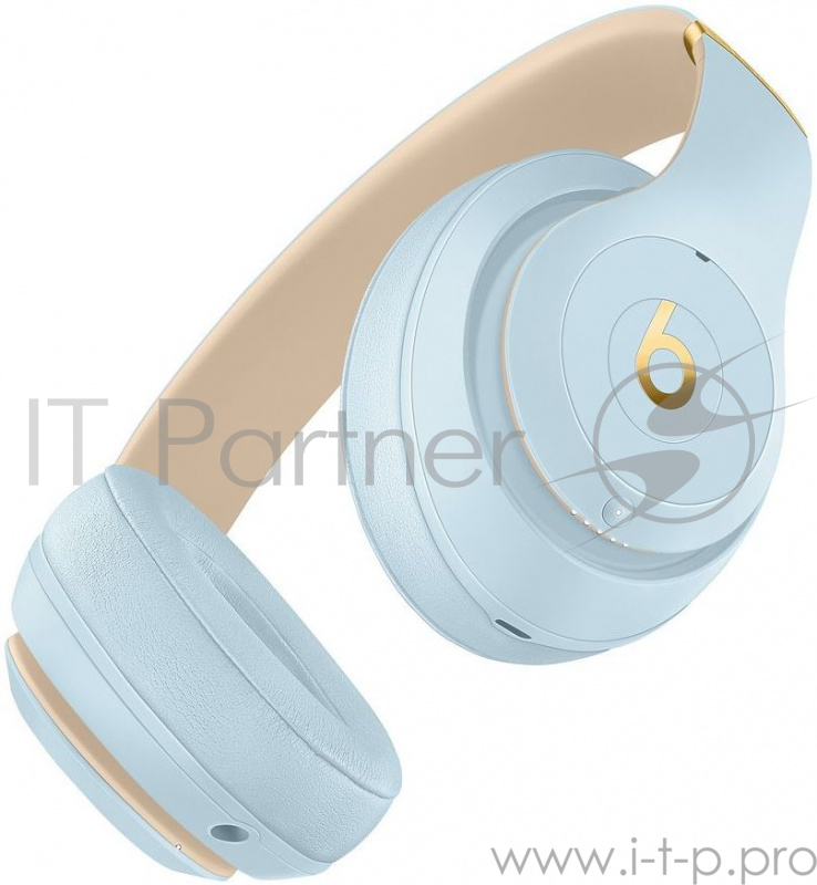 Беспроводные мониторные наушники Beats Studio3, коллекция Beats Skyline, цвет «кристально-голубой»