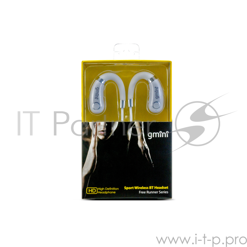 Наушники, белые Gmini GM-BTEP-S2, Bluetooth