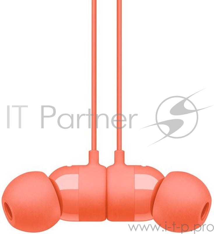 Наушники-вкладыши Beats urBeats3 с разъёмом Lightning, цвет Coral «коралловый»