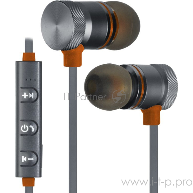 Гарнитура Defender OutFit B710 черный+оранжевый, Bluetooth