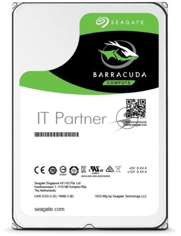 Жесткий диск 500Gb Seagate Mobile Barracuda Guardian(ST500LM030) {SATA 6.0Gb/s, 5400 rpm, 128 mb}