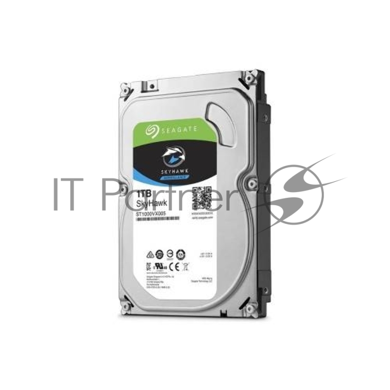 Жесткий диск 1TB Seagate Skyhawk (ST1000VX005) {Serial ATA III, 5900 rpm, 64mb, для видеонаблюдения} 3.5
