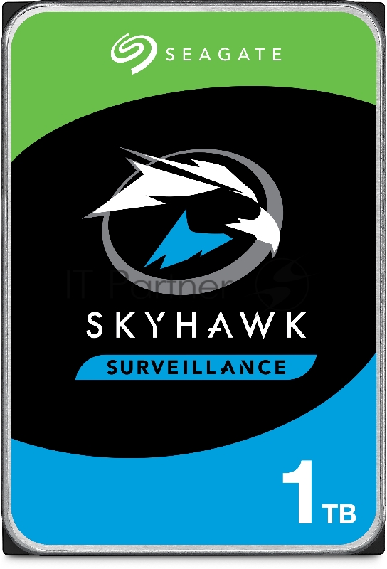 Жесткий диск 1TB Seagate Skyhawk (ST1000VX005) {Serial ATA III, 5900 rpm, 64mb, для видеонаблюдения} 3.5