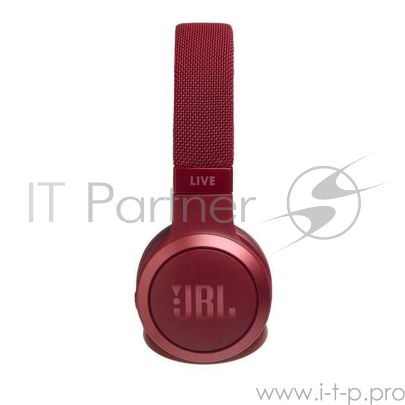 Наушники JBL Наушники беспроводные JBL Live 400 BT, красные