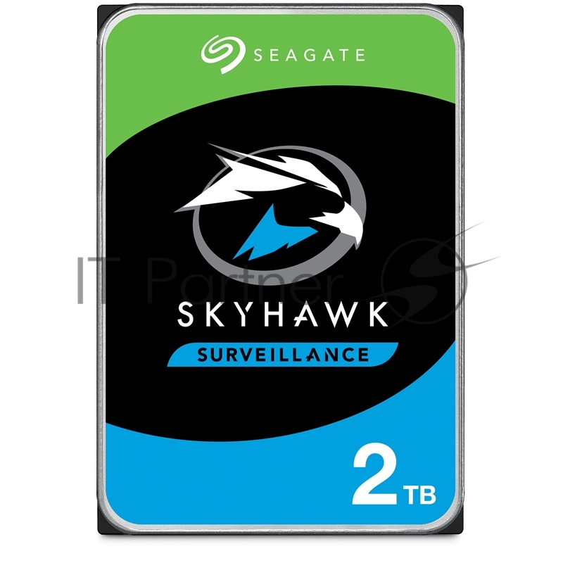 Жесткий диск 2TB Seagate Skyhawk (ST2000VX008) {Serial ATA III, 5900 rpm, 64mb,3.5, для видеонаблюдения}
