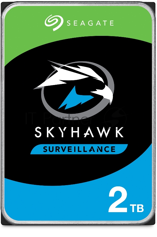 Жесткий диск 2TB Seagate Skyhawk (ST2000VX008) {Serial ATA III, 5900 rpm, 64mb,3.5, для видеонаблюдения}