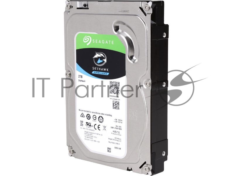 Жесткий диск 2TB Seagate Skyhawk (ST2000VX008) {Serial ATA III, 5900 rpm, 64mb,3.5, для видеонаблюдения}
