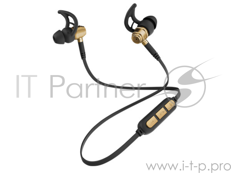 Беспроводная стереогарнитура транс-р Nobby Expert L-900, NBE-BH-42-71, BT 4.2, металл., золот.