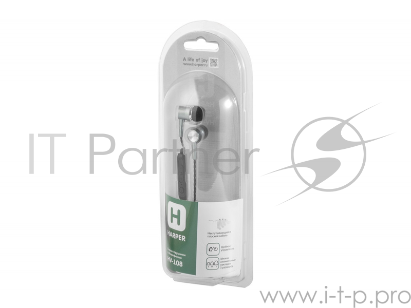 Наушники HARPER HV-108 grey