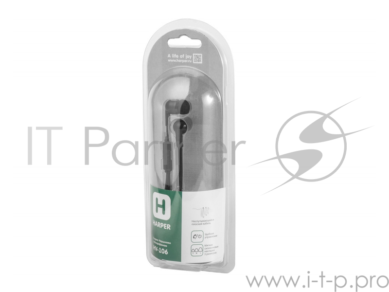 Наушники HARPER HV-106 black