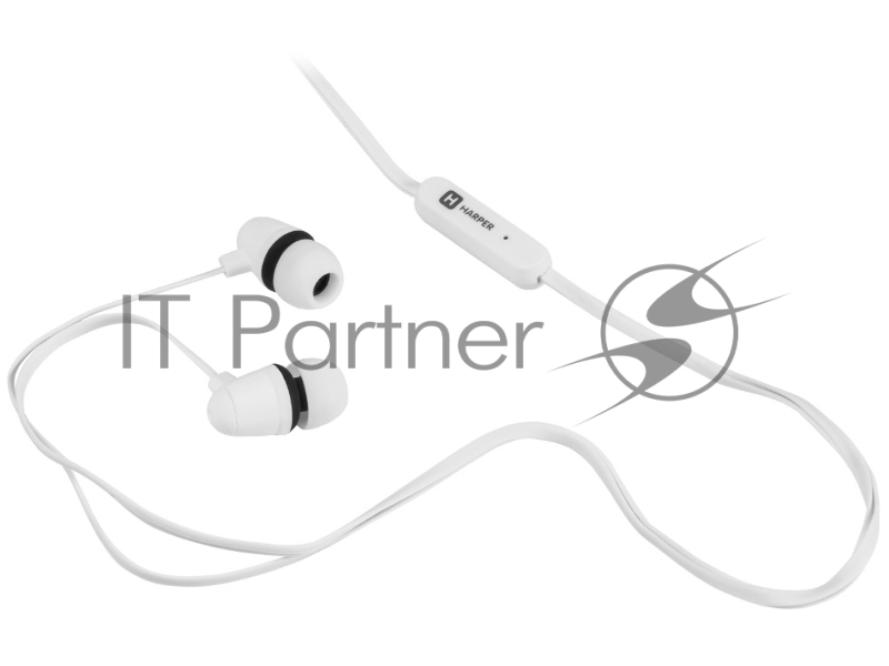 Наушники HARPER HV-105 white