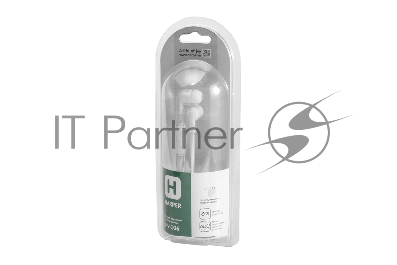 Наушники HARPER HV-105 white