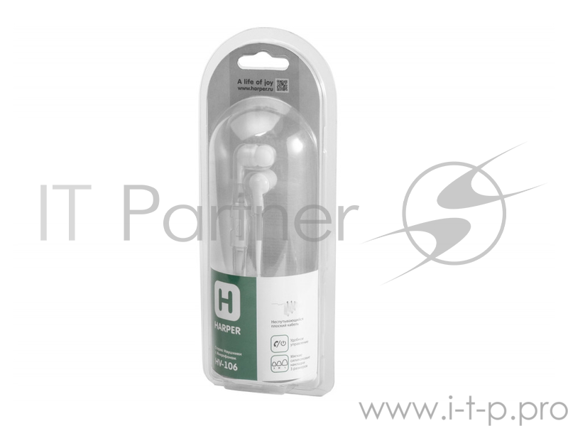 Наушники HARPER HV-106 white