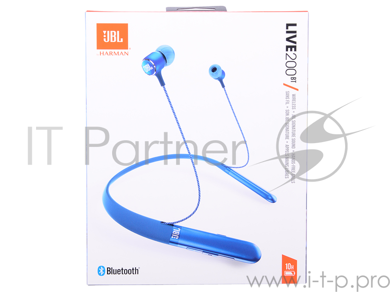 Гарнитура LIVE 200BT BLUE JBL