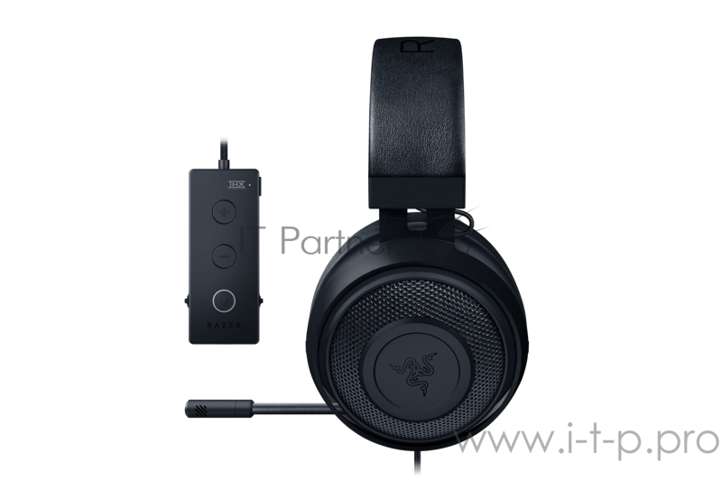Гарнитура Razer Kraken TE Черная Razer Kraken Tournament Edition - Wired Gaming Headset with USB Audio Controller - Black - FRML Packaging