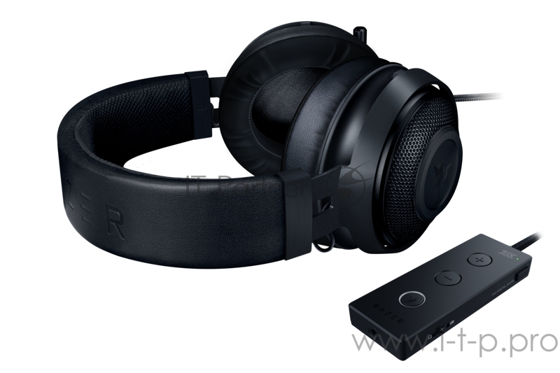 Гарнитура Razer Kraken TE Черная Razer Kraken Tournament Edition - Wired Gaming Headset with USB Audio Controller - Black - FRML Packaging