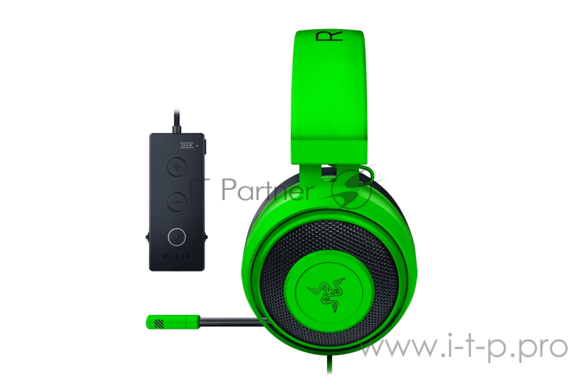 Гарнитура Razer Kraken TE Зелёная Razer Kraken Tournament Edition - Wired Gaming Headset with USB Audio Controller - Green - FRML Packaging