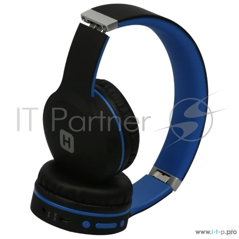 Bluetooth наушники HARPER HB-409 blue (Проводные/беспроводные). Встроенный микрофон Частотный диапазон: 20 ~ 20 кГц}