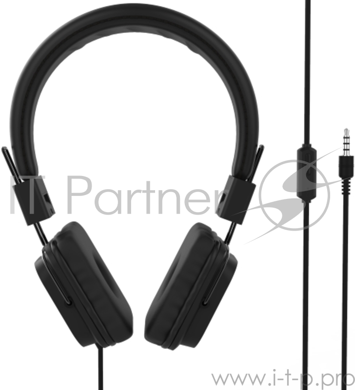 Наушники RITMIX RH-605M Black